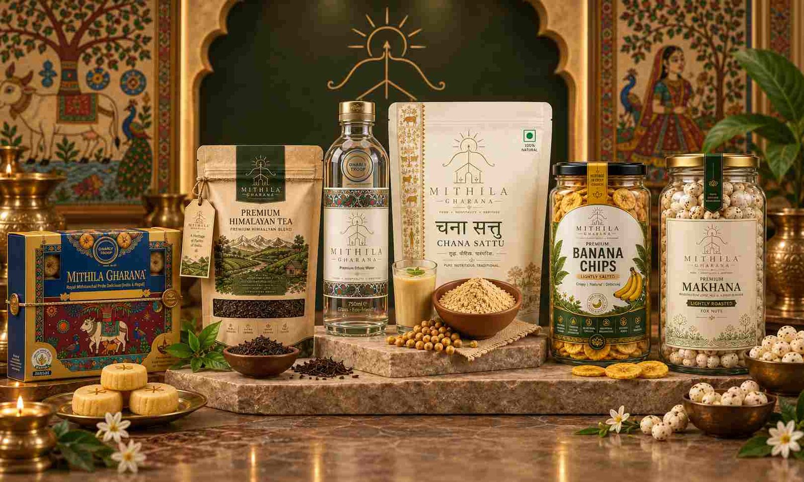 A curated collection of Mithila products